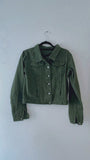 GG Army Green Denim Jacket